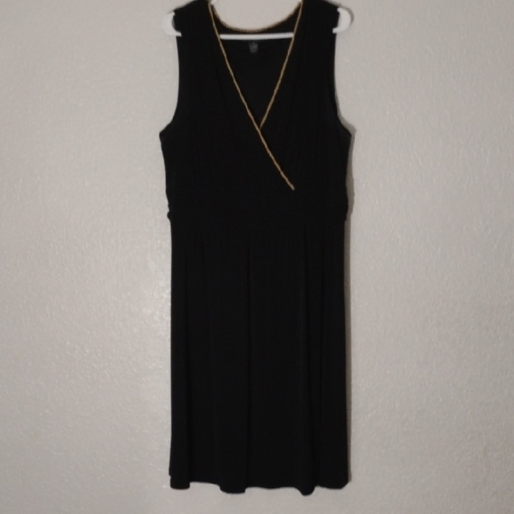 Style & Co. Black Sleeveless Dress